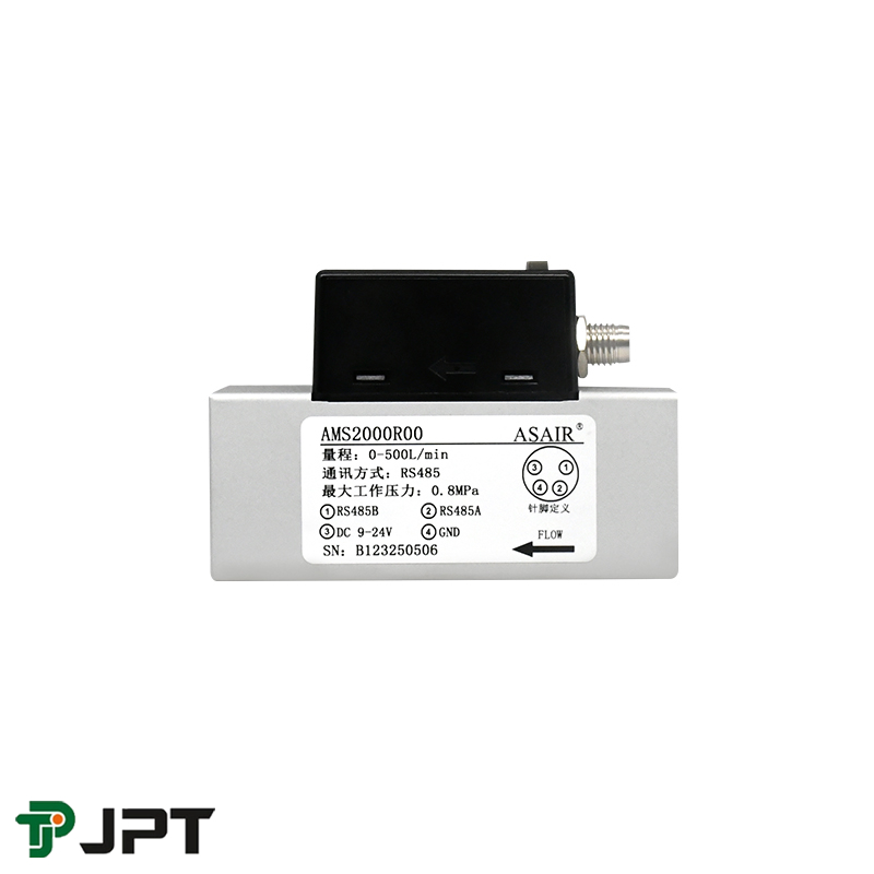 Airmètre de masse à gaz thermique numérique électronique Air d'oxygène 0-500L / min